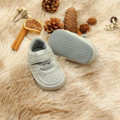 Baby Boys Hook & Loop Sneakers Lightweight & Non Slip