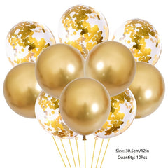 10Pcs Latex Balloon Decorations for Party Supplies
