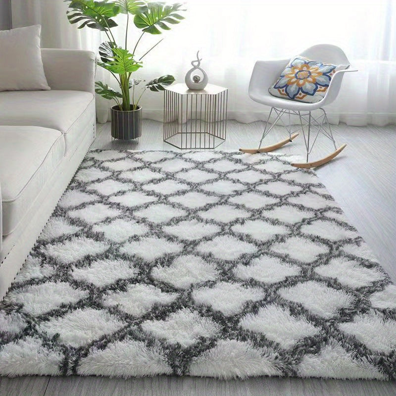 Soft Silk Wool Fabric Rug 62.99x90.55 Inches 160x230cm
