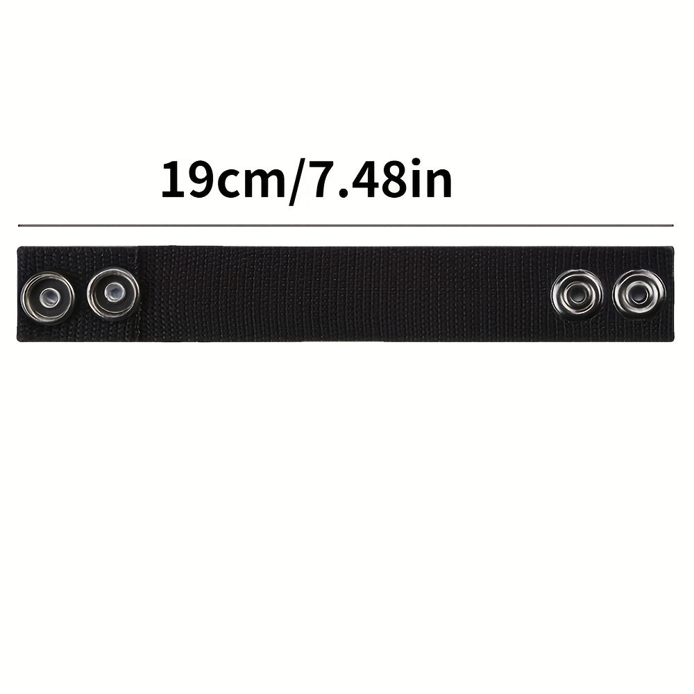 10pcs Pack Tactical Belt Snap Fixed Buckle Secure Comfort Fit