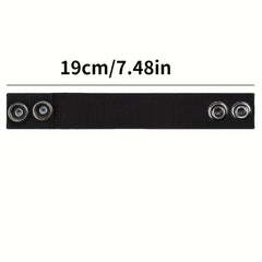 10pcs Pack Tactical Belt Snap Fixed Buckle Secure Comfort Fit