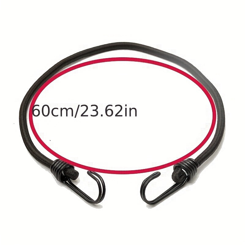 Bungee Cord With Hook Tent Rope Hiking Travel Luggage Binding Belt