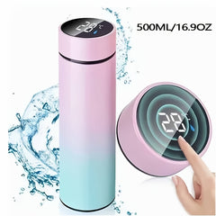 500ml Lcd Digital Display Smart Insulation Vacuum Bottle