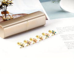 6 Pairs Dragonfly Stud Earrings for Girls