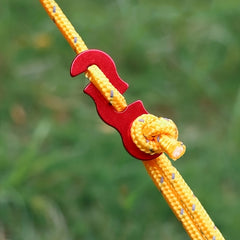 10pcs Aluminum S-Shape Rope Buckles for Camping