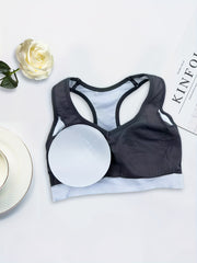 6pcs Racerback Sports Bras for Women Running Workout Cut Out Bra