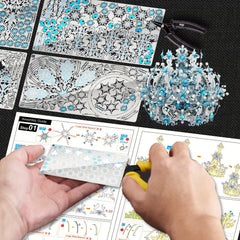 Piececool 3D Metal Puzzle Ice Rock Crown Model Kit