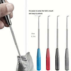 4pcs Stainless Steel Fish Hook Extractor Fishing Accessories