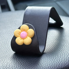4pcs Flower Car Hook Rear Car Supplies Interior Decoration