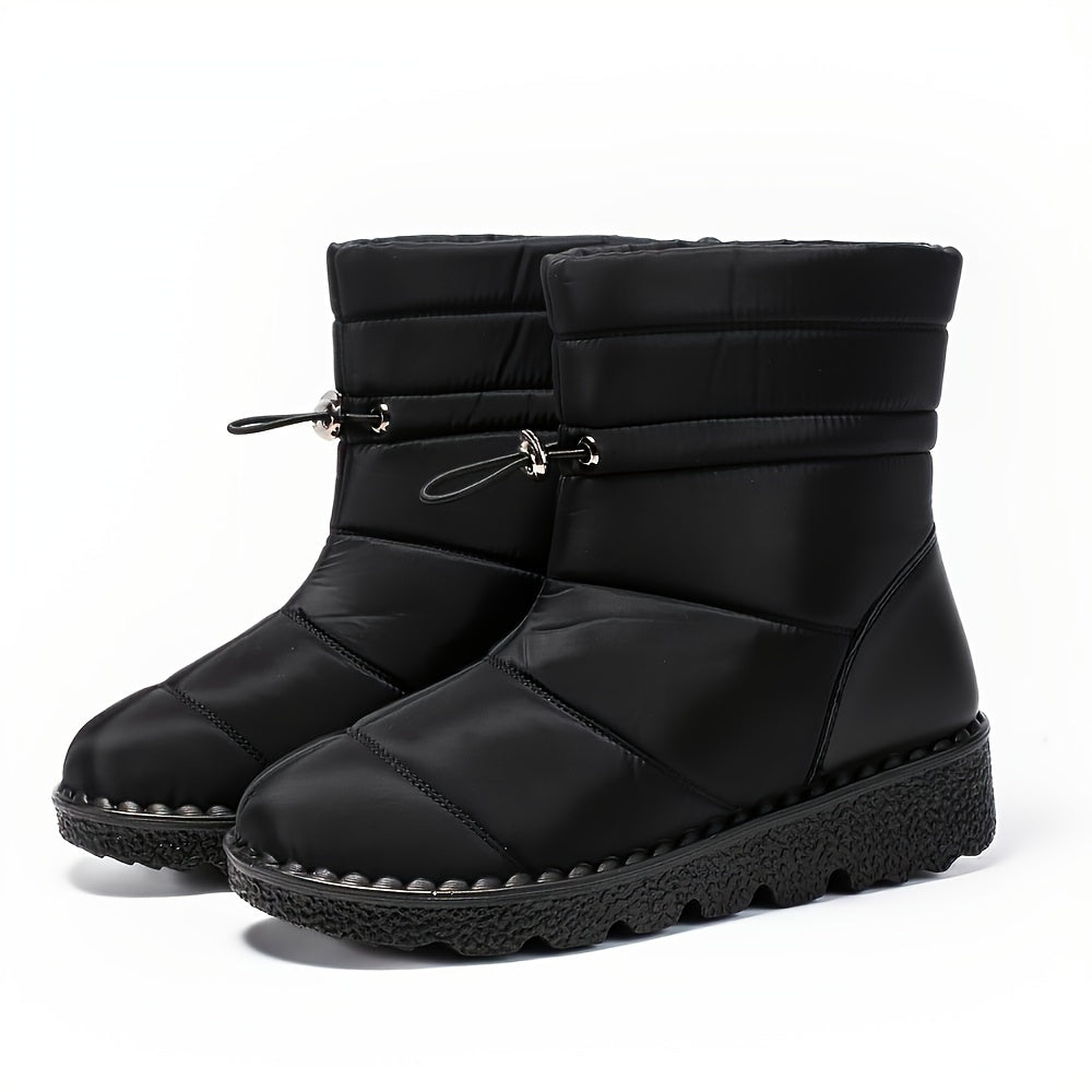 Women's Thermal Snow Boots Faux Fur Lining Ankle Boots