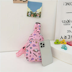 Kids Dino Rocket Waist Bag