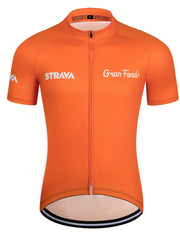 Quick Dry Cycling Jersey w/ Rear Pocket - High Stretch Shirt