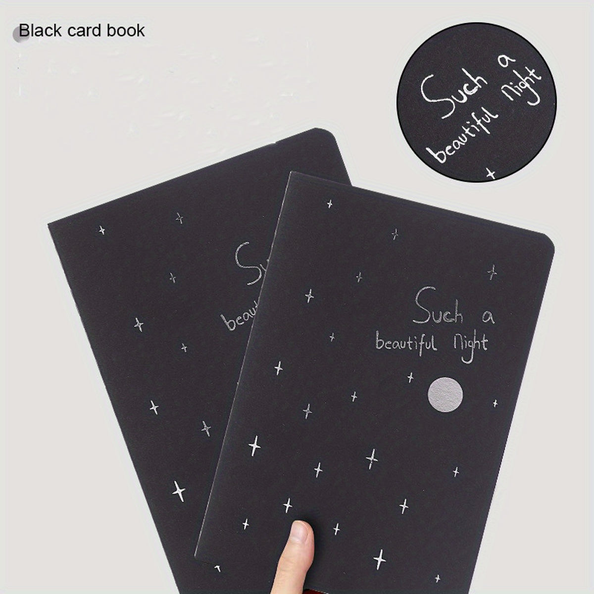 2pcs Paper Star Notebook Creative Student Hand-painted Notepad