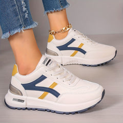 Women's Air Cushion Athletic Sneakers Anti-slip Lightweight Warm Running Shoes