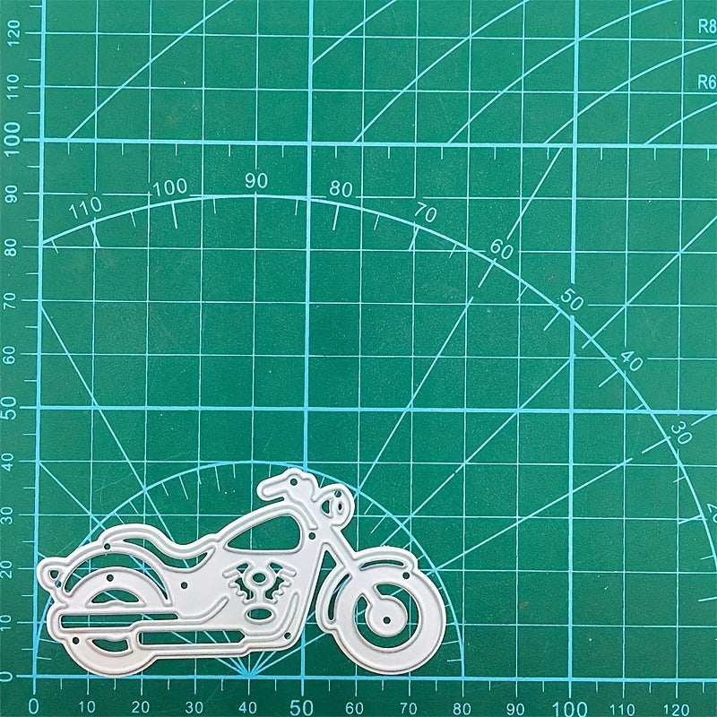 DIY Motorcycle Scrapbook Metal Cutting Die for Card Making Scrapbooking