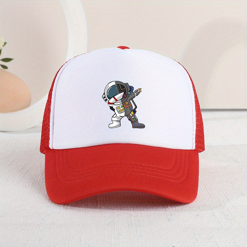 Kids Astronaut Baseball Cap Sunshade Breathable Cap for Boys