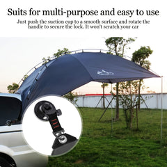 Heavy Duty Suction Cup with Securing Hook - Mount Awning Boat Truck Can