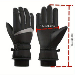 Windproof Cycling Gloves, Wear-resistant, Non-slip, Touch Screen