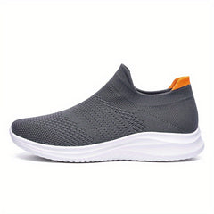 Men's Knitted Slip On Casual Shoes Breathable Lightweight Sock Shoes