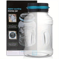 Digital Money Box Coins Large Capacity LCD Display Coin Money Bank Piggy Bank