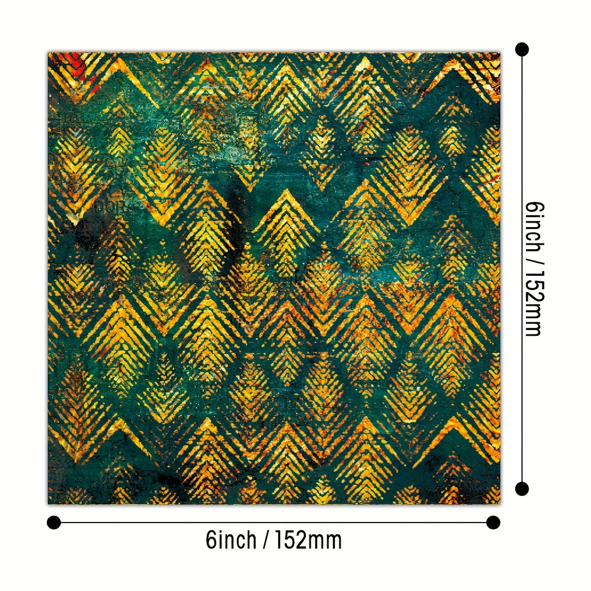 Origami Paper Scrapbook Pad 6x6 24 Sheets Single Sided Colored Patterned Paper