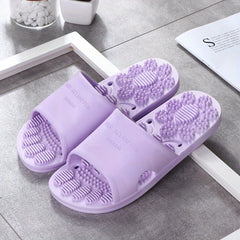 Women's Comfy Massage Slides Non Slip Bathroom Shoes