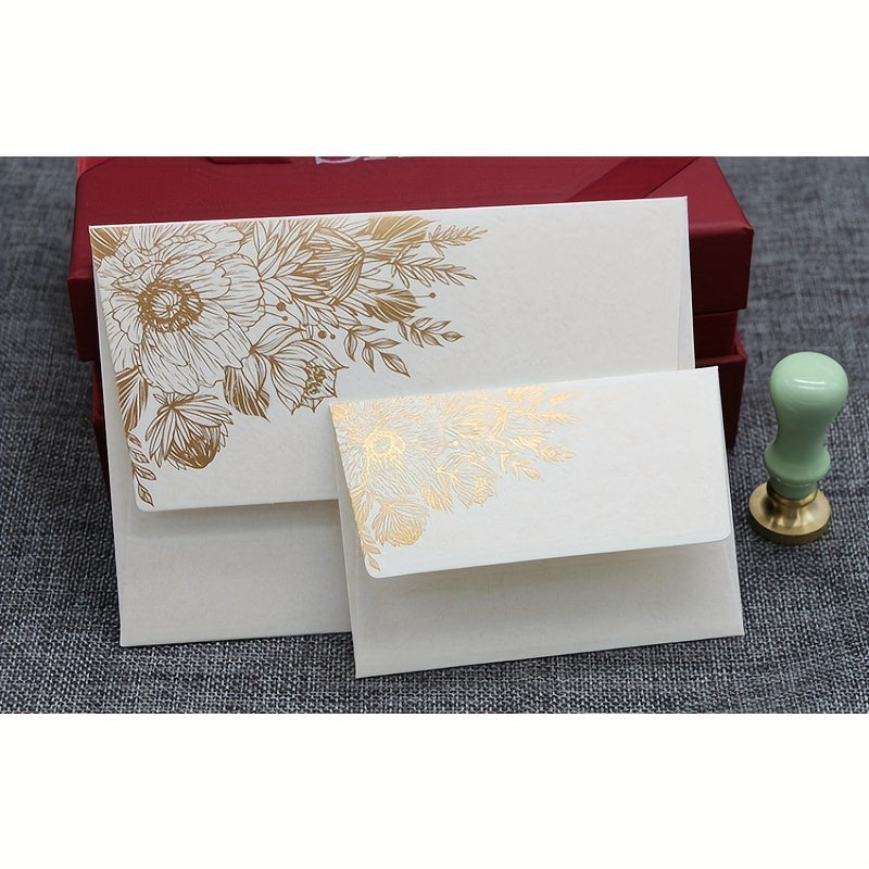 10pcs High Pearl Paper Envelopes Wedding Invitation Cards Envelopes
