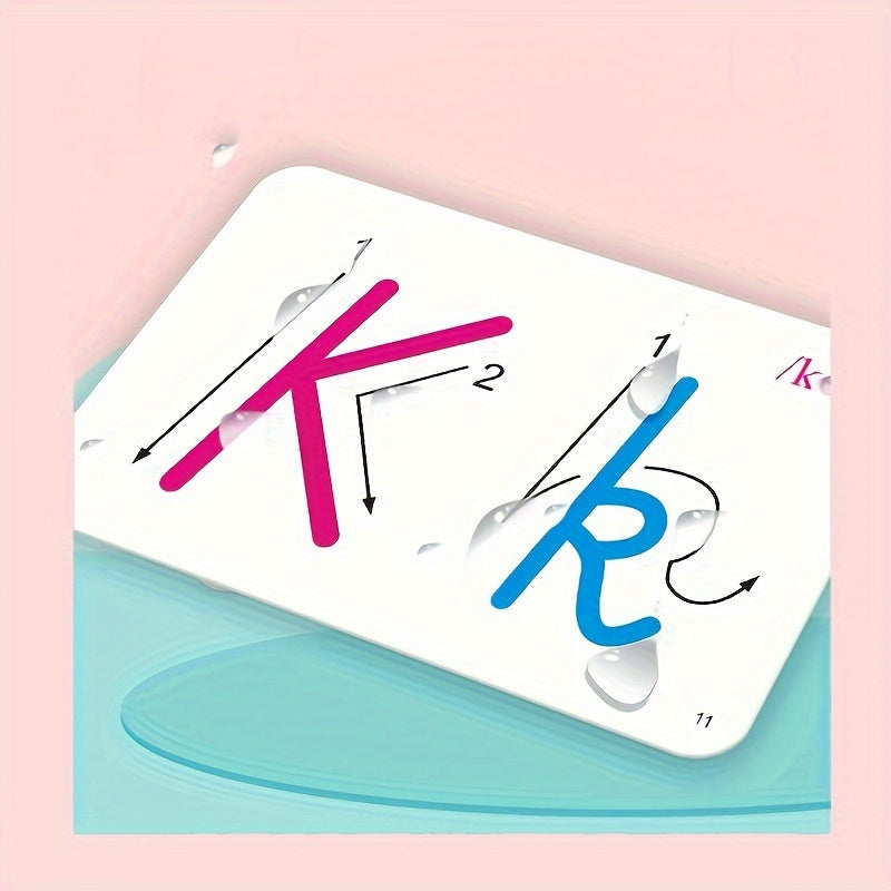 English Alphabet Point and Read Cards for Elementary School Children