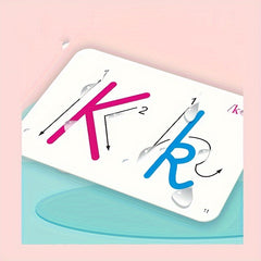 English Alphabet Point and Read Cards for Elementary School Children
