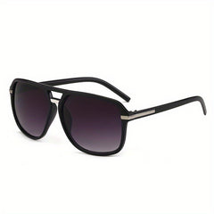 Men's Retro Square Frame Polarized Sunglasses