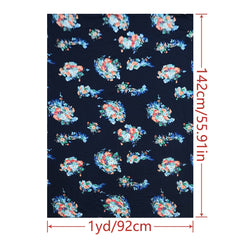 1yd Artificial Cotton Fabric DIY Cloth DIY Clothes Pants Dress