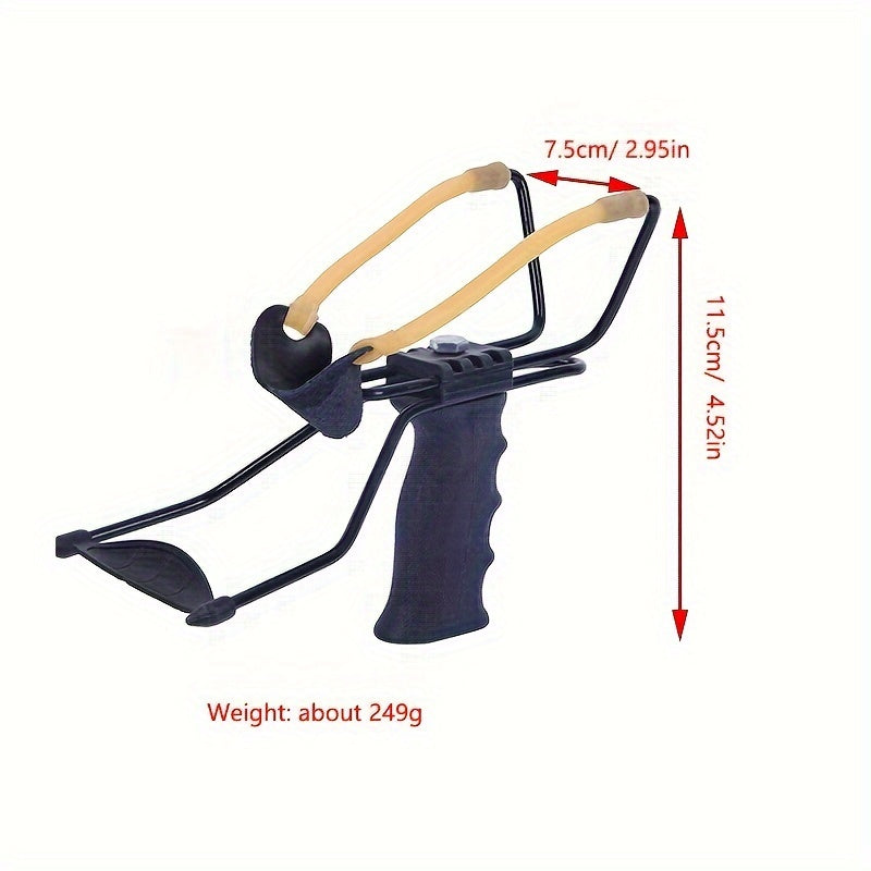 Classic Slingshot Adult Iron Handle High Elastic Assist