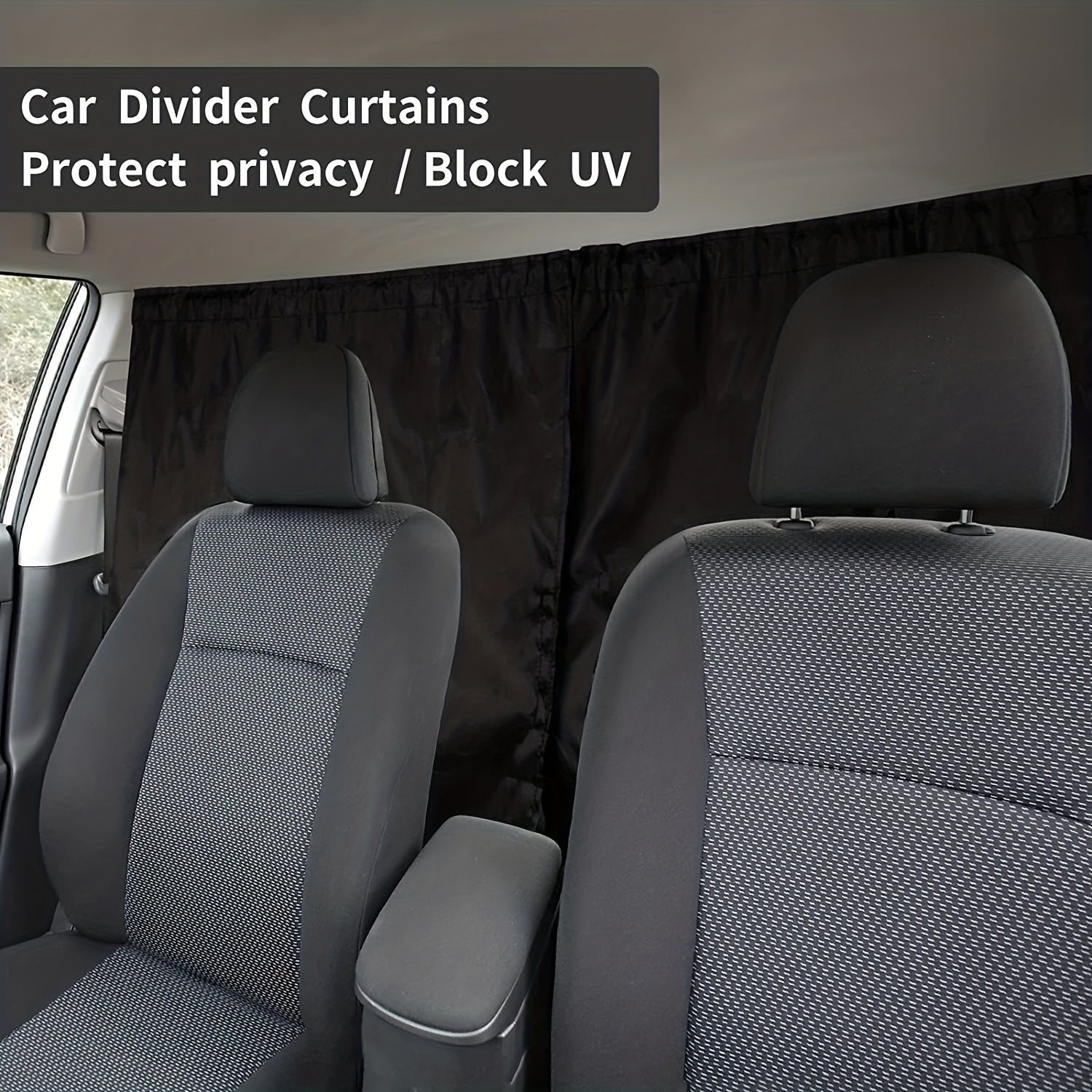 Car Partition Sunshade Curtain Car Privacy Partition Curtain Car Insulation