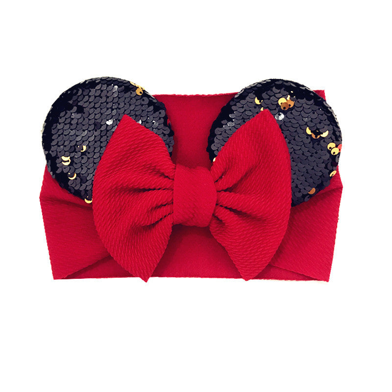 Kids Bow Headband for Party Birthday Christmas