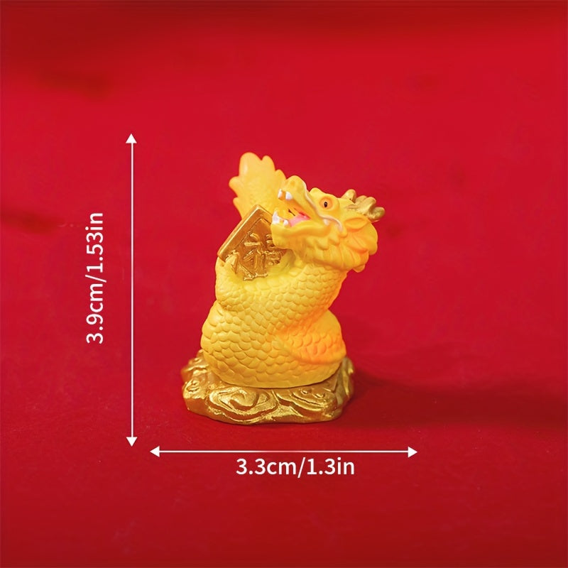Year Dragon Ornament Zodiac Dragon Doll DIY Decorations