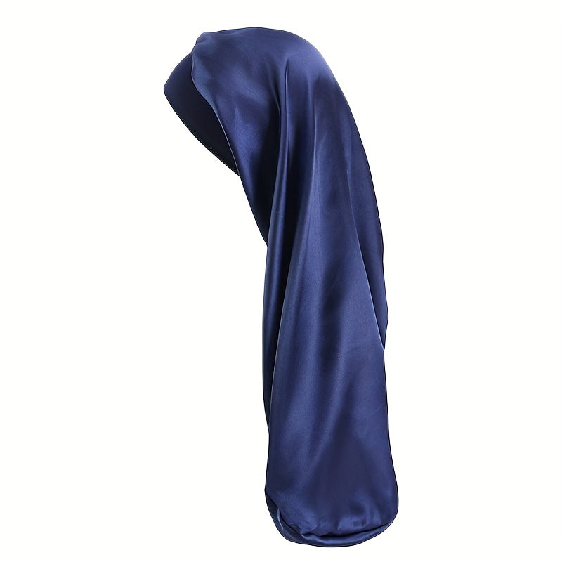 Unisex Oversized Wide Brim Long Hair Tin Sleeping Cap