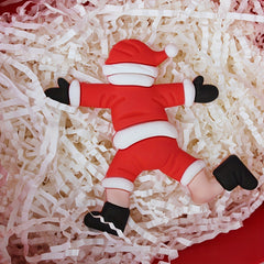 Funny Half Section Chimney Santa Claus Cake