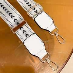 Arrow Pattern Bag Strap Wide Adjustable Bag Strap Replaceable