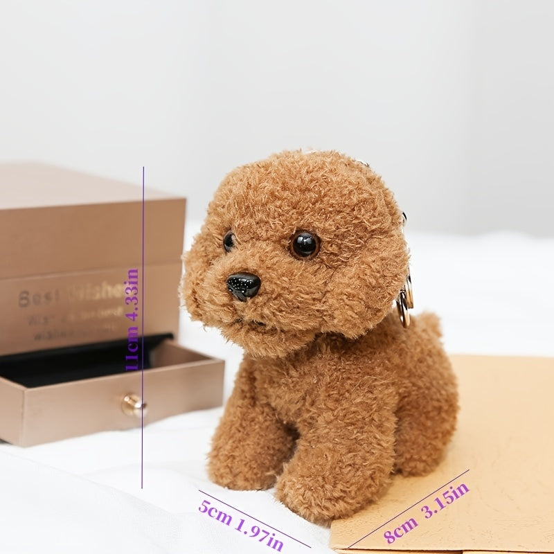 Teddy Dog Plush Pendant Backpack Schoolbag Doll Plush Gift