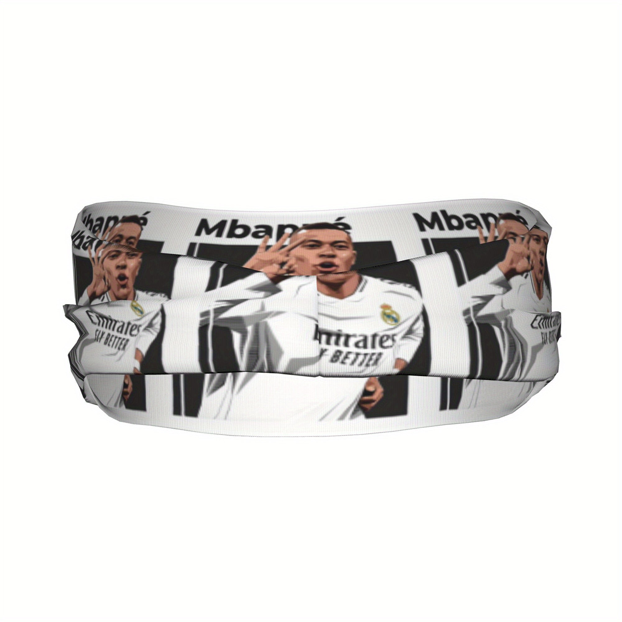 One Piece Messi Sports Uniform with Headband for Yoga Fitness Running