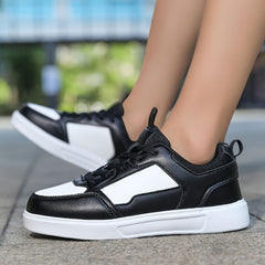 Women's Slip-Resistant Skate Shoes Platform Sneakers