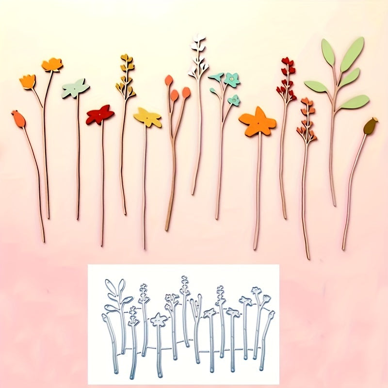 Flower Fence Pattern Die Cuts Metal Die for Scrapbook DIY Craft