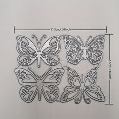 1pc Hollow Butterfly Metal Cutting Dies Stencil DIY Scrapbooking Paper Card