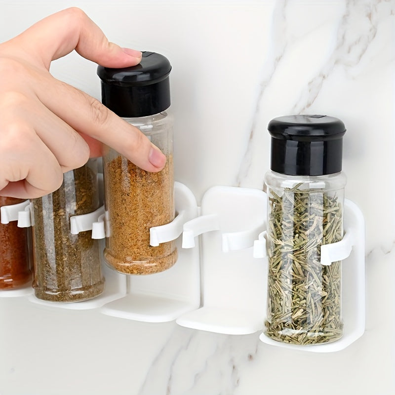 Cuttable Interlocking Spice Rack Self Adhesive Organizer