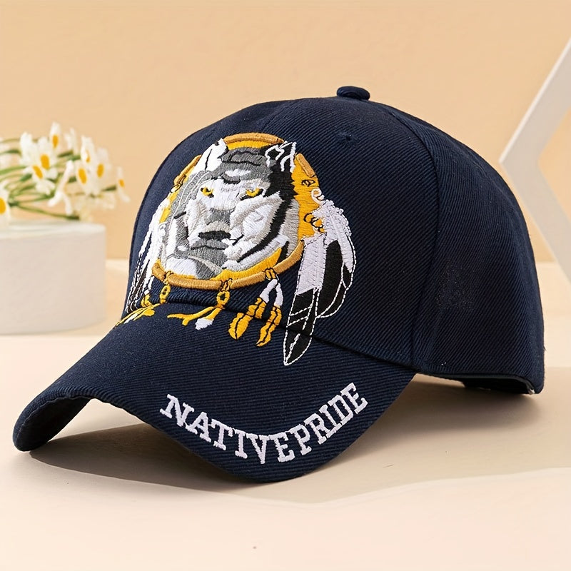 Hip Hop Embroidery Baseball Cap Visor Adult