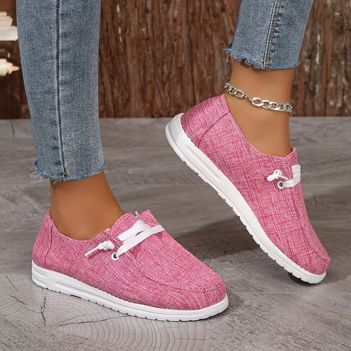 Women's Flat Loafers Slip On Lightweight Non slip Shoes