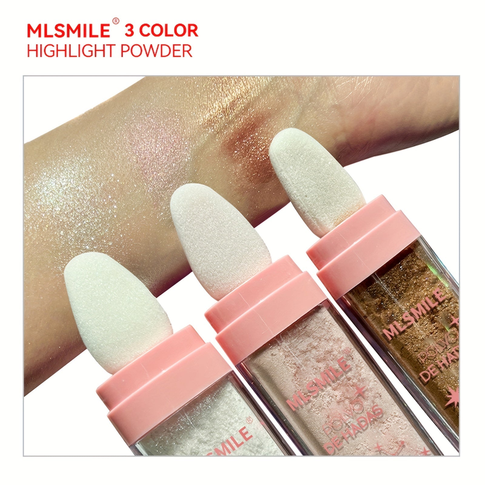 Elf Pearly Highlighter Powder for Face Lips Eyes Natural Contouring Blush