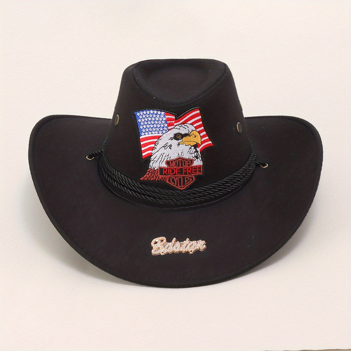 Vintage Western Cowboy Hat Unisex Sun Hat Men's Women's Knight Top Hat