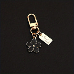 Cartoon Flower Keychain Metal Key Ring Purse Car Charm Gift