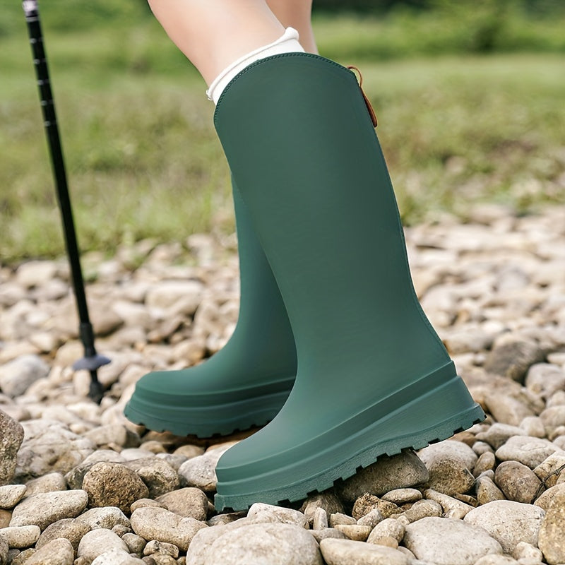 Waterproof Non slip Rain Boots Lightweight Rubber High tube Boots